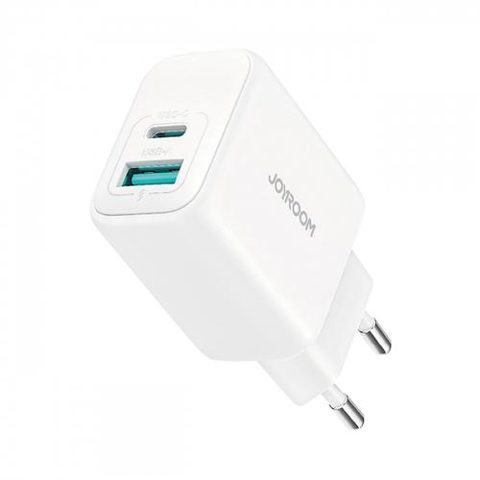 Incarcator retea Joyroom JR-TCF21, 20W, 3A, 1 x USB-A - 1 x USB-C (Alb)