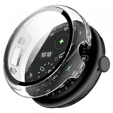 Husa Techsuit Defense360 Pro pentru Google Pixel Watch 4 41mm, Transparenta