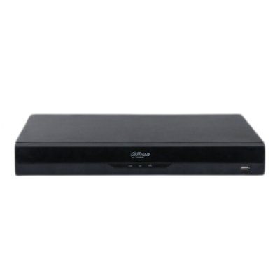 NVR 16 canale Dahua NVR5216-8P-EI, 24MP, AcuPick, SMD Plus, AI WizSense, 8x PoE, 2x SATA