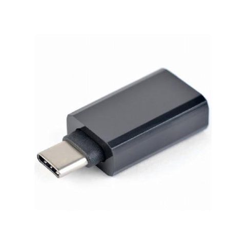 Adaptor Gembird CC-USB2-CMAF-A, USB 2.0 Type-C (T) la USB 2.0 (M) (Negru)