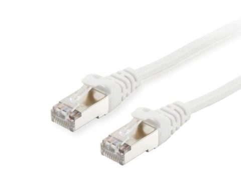 Cablu EQUIP 605510 Cat.6 S/FTP Patch, 1.0m, Alb, 8.34x11.68x1000mm