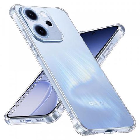 Husa pentru Oppo Reno15 FS / Reno15 F, Techsuit, Shockproof Clear, Transparenta