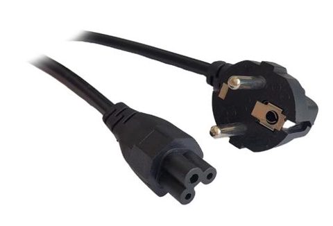 Cablu alimentare Spacer notebook 1.8m, intrare Shucko, iesire C5, 10A, Negru
