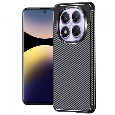 Husa pentru Xiaomi Redmi Note 14 Pro+ 5G / Note 14 Pro 5G / Poco X7, Techsuit, CarbonFiber