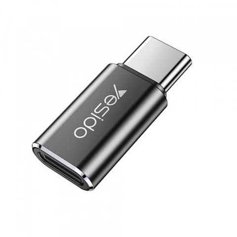 Adaptor Date si Incarcare Lightning - USB-C Yesido GS22 (Gri)