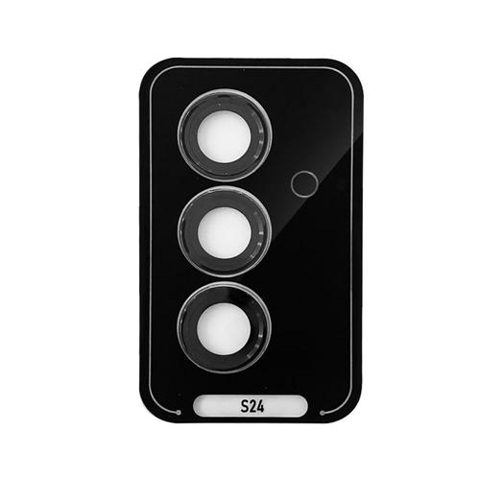 Folie Sticla Camera Devia DFSCPSSGS24N Peak Series pentru Samsung Galaxy S24 (Negru)