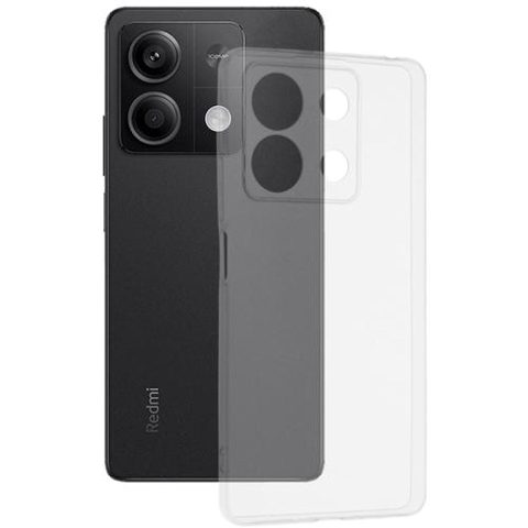 Husa Silicon Lemontti Xiaomi Redmi Note 13 5G, Transparent