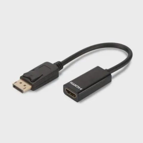Adaptor Assman AK-340400-001-S, DisplayPort - HDMI , 0.15 m