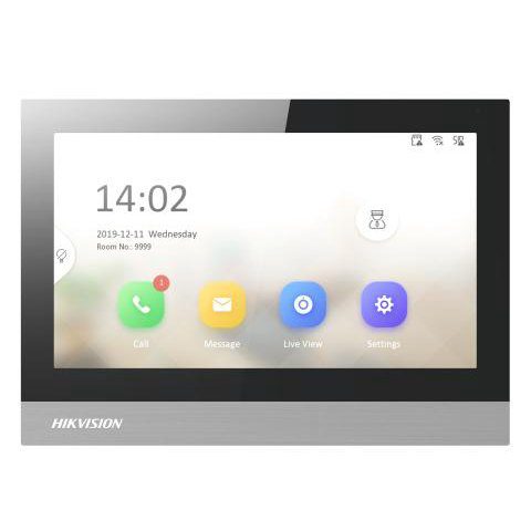 MONITOR WiFi SERIA 8 7" COLOR DESIGN Hikvision DS-KH8380-WTE1/SF