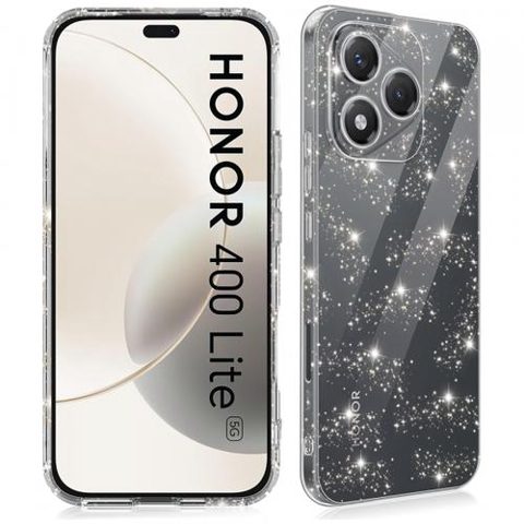 Husa Techsuit SparkleSkin pentru Honor 400 Lite, Transparenta