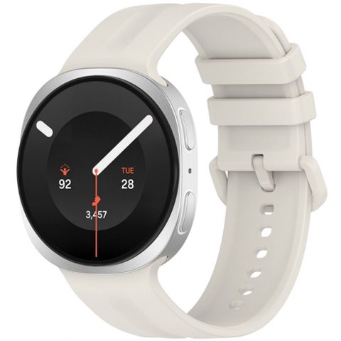 Curea Tech-Protect Silicone Evo pentru Samsung Galaxy Watch9 / Watch8 / Watch8 Classic Series, Bej
