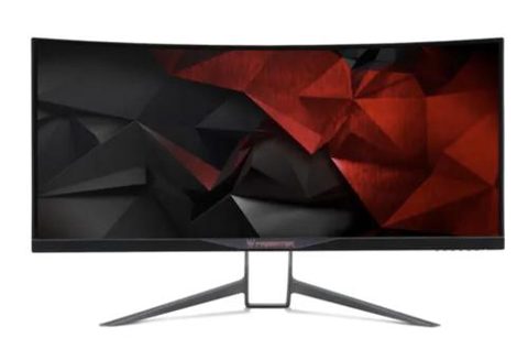 Monitor Gaming OLED Acer 34inch Predator X34F1b, WQHD (3440 x 1440), HDMI, DisplayPort, Ecran curbat, Boxe, 360 Hz, 0.03 ms (Negru)