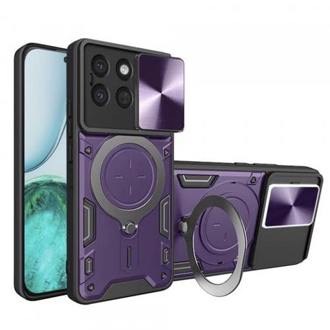 Husa pentru Honor X8c, Techsuit, CamGuard Pro, Mov