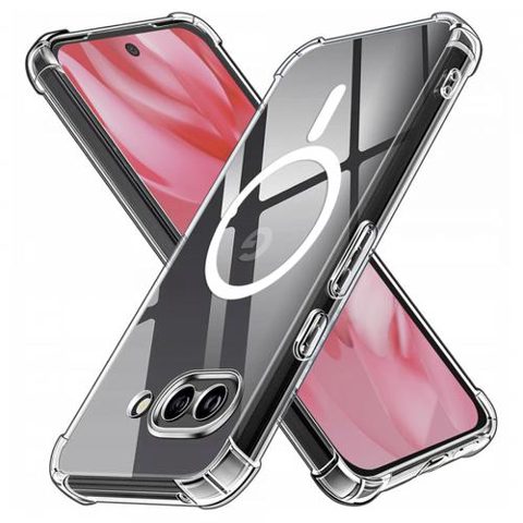 Husa MagSafe pentru Google Pixel 9a, Techsuit, Shockproof, Transparenta