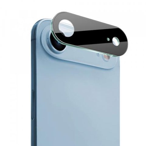Folie de protectie Camera Spate Techsuit pentru Apple iPhone Air, Sticla Securizata (Negru)
