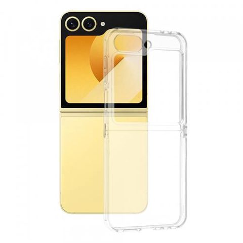 Husa Techsuit Clear pentru Samsung Galaxy Z Flip6 F741, Transparenta