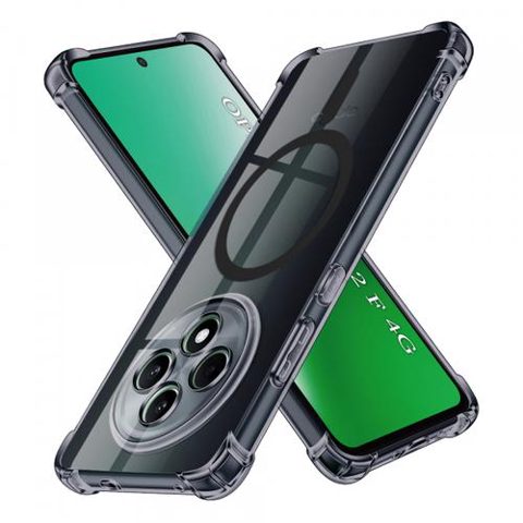 Husa MagSafe pentru Oppo Reno12 FS 5G / Reno12 FS 4G / Reno12 F 4G / Reno12 F, Techsuit Shockproof Clear