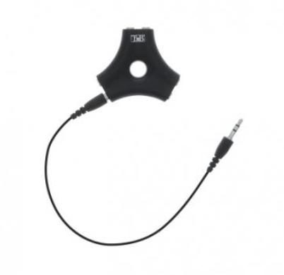 Adaptor audio TnB ADASPLIT5, 5x 3.5mm (Negru)