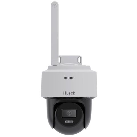 Camera Wifi PT Hikvision HiLook PTZ-N2C400I-W, 4MP, lentila 2.8mm, IR 30m, microfon, difuzor, IP66, fara PoE
