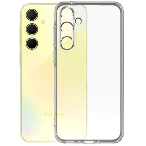 Husa Lemontti Silicon Samsung Galaxy A35, Transparent