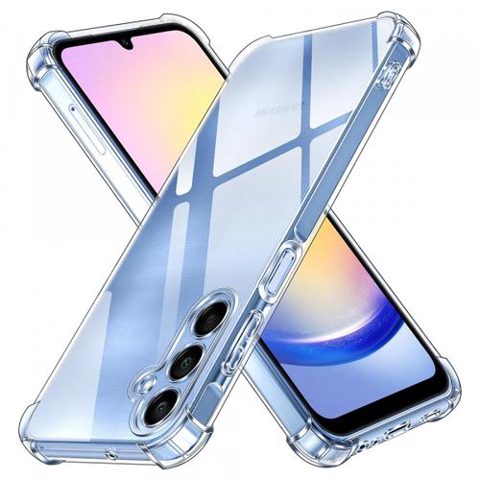 Husa pentru Samsung Galaxy A25 A256, Techsuit, Shockproof Clear, Transparenta