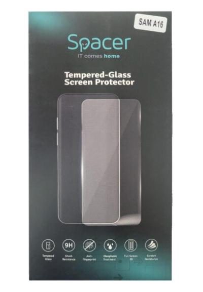 Folie Sticla Spacer pentru Samsung Galaxy A16 grosime 0.3mm, acoperire totala ecran, strat special anti-ulei si anti-amprenta