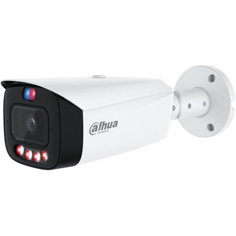 Camera IP WizColor Dahua IPC-HFW3649T1-AS-PV-0280B-PRO, 6MP, lentila 2.8mm, Smart Dual Light 50m, microfon dual, difuzor, sirena, PoE, IP67