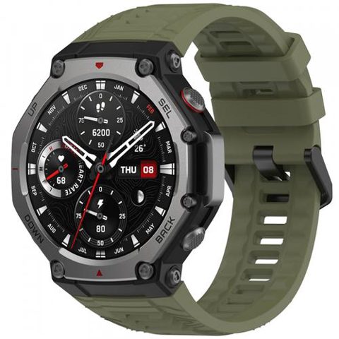 Curea Techsuit W067 pentru Amazfit T-Rex 3 (Verde)
