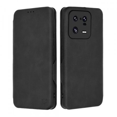 Husa pentru Xiaomi 13 Pro, Techsuit, Safe Wallet Plus, Neagra