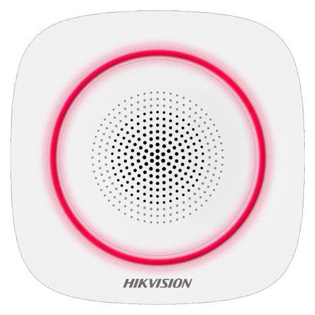 Sirena wireless AX PRO de interior cu led rosu, 868Mhz - HIKVISION DS-PS1-I-WE-R