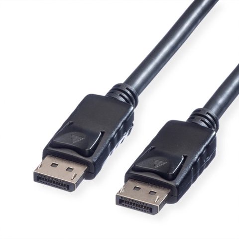 Cablu Displayport 4K60Hz T-T TPE 2m Negru, Roline 11.04.5982