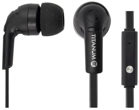 Casti Stereo Esperanza Titanum TH109K, cu microfon (Negru)