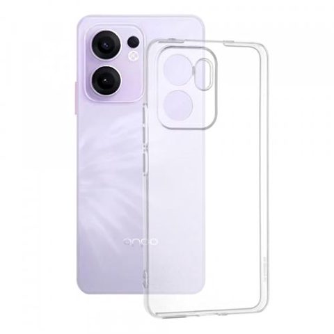Husa pentru Oppo Reno13 FS 5G / Reno13 F 4G / Reno13 F, Techsuit, Clear, Transparenta