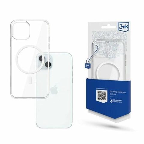 Husa de protectie 3mk MagCase pentru iPhone 15 (Transparent)