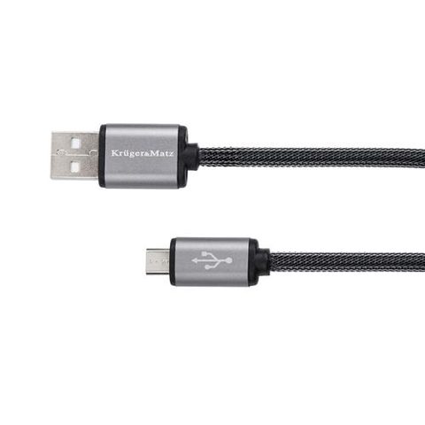 Cablu USB TATA - micro USB TATA OTG 0.2 M Kruger&Matz