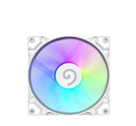 Ventilator Gamemax FN12A-S5, 1600rpm, iluminare aRGB, 120mm (Alb)