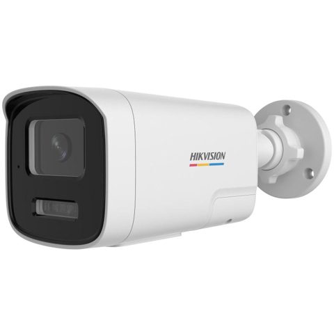 Camera IP ColorVu Hikvision DS-2CD1T27G2H-LIUF/SL(2.8MM), 2MP, lentila 2.8mm, Hybrid Light 50m, microfon, difuzor, PoE, IP67