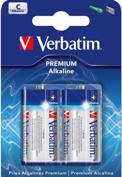 Baterii Alkaline Verbatim 49922, 2 buc