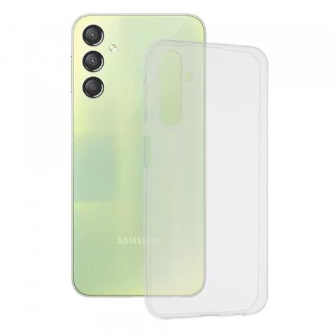 Husa pentru Samsung Galaxy A24 4G A245, Techsuit, Clear, Transparent