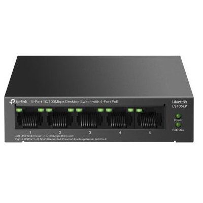 TP-LINK LS105LP 9 PORT 10/100 Switch PoE
