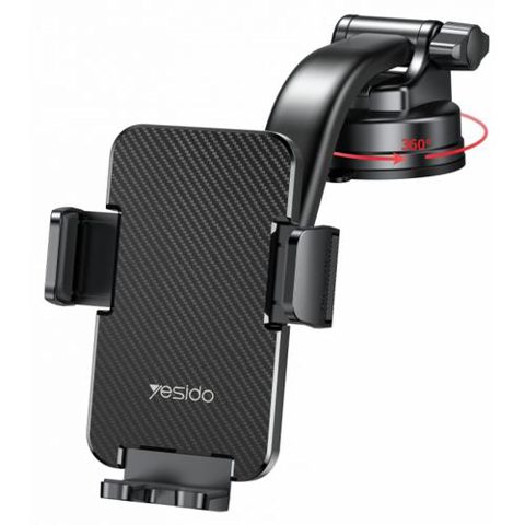 Suport Auto Yesido C172, 4inch - 7inch (Negru)