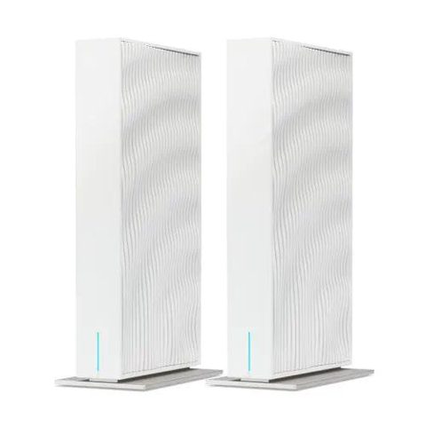 Router Wireless Acer Wave 7 Wi-Fi 7 Mesh, set dual, Tri Band, 2,4GHz 573Mbps, 5GHz 4324Mbps, 6GHz 5764Mbps