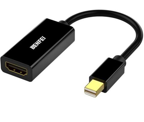 Adaptor Video Benfei, MiniDisplayPort - HDMI, Negru