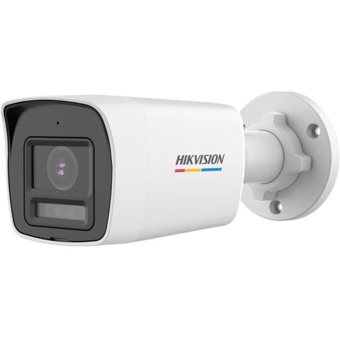 Camera TurboHD ColorVu PoC Hikvision DS-2CE10UF3T-LS, 4K, 8MP, lentila 2.8mm, lumina alba 20m, PoC, IP67