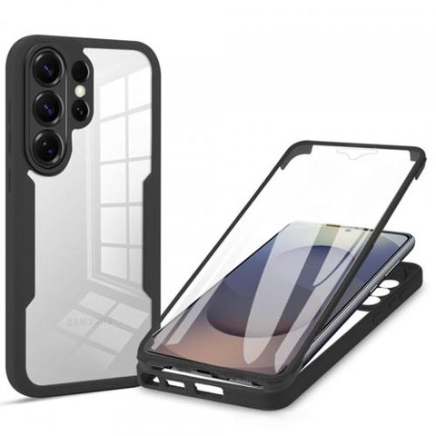 Husa pentru Samsung Galaxy S26 Ultra, Techsuit, ColorVerse 360 (Negru)