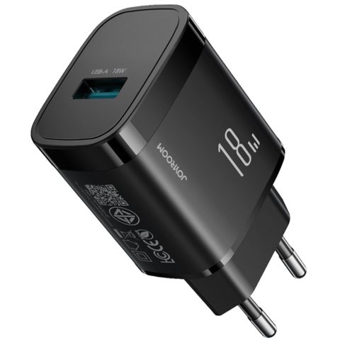 Incarcator Retea Joyroom JR-TF4, 18W, 3A, 1 x USB-A (Negru)