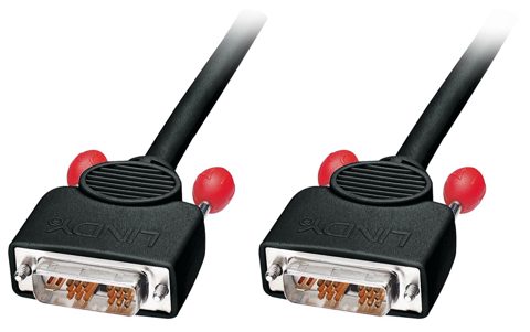Cablu DVI-I Single Link 5m T-T Negru, Lindy L41273*