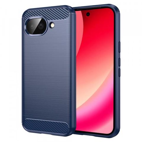 Husa pentru Google Pixel 10a, Techsuit, Carbon, Albastru
