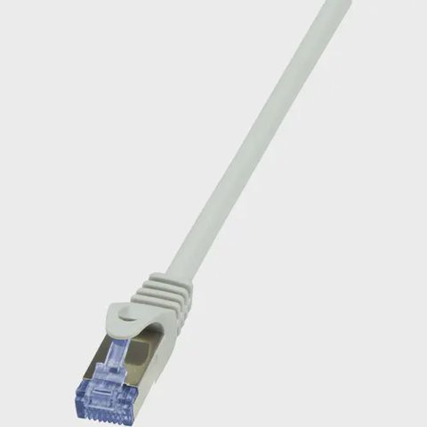 Cablu S/FTP LOGILINK Cat7, LSZH, cupru, 600MHz, mufe RJ45 Cat6a, 5 m, gri, AWG26, dublu ecranat CQ4072S