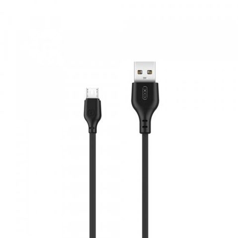 Cablu Date/Incarcare XO Design NB103, USB-A - microUSB, 18W, 1m (Negru)